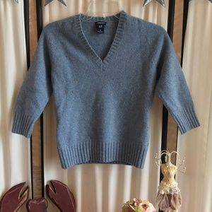 Light Blue Wool Sweater M